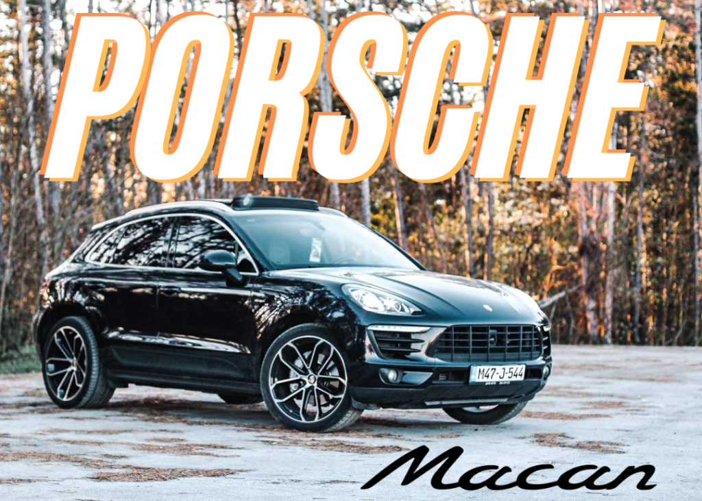Crni Porsche Macan - luksuzni SUV i terenska vozila BiH